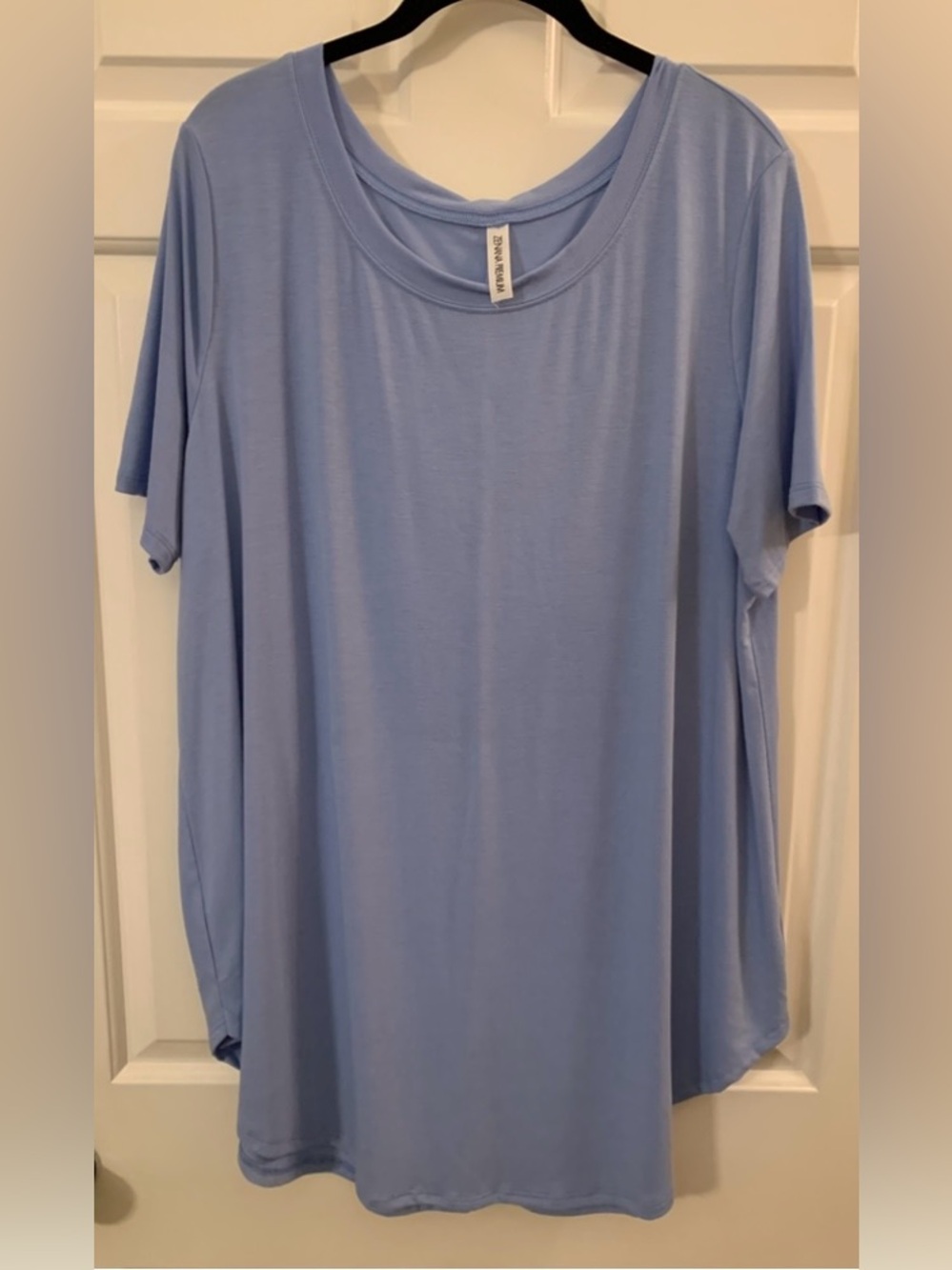 Zenana brand scoop bottom short sleeve tunic